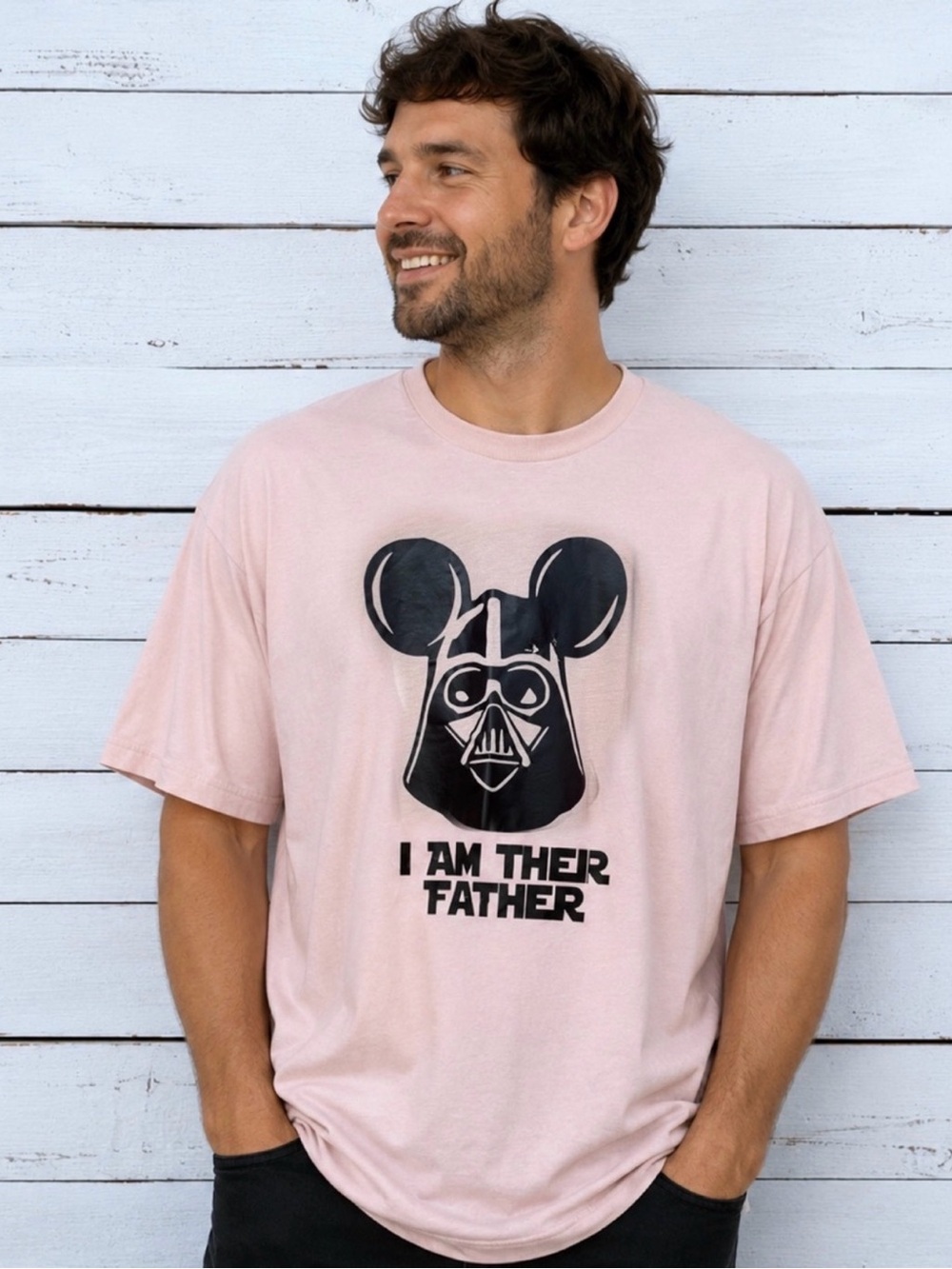 Star Wars Inspired ‘I Am Their Father’ Star Wars Darth Vader Mickey - XL